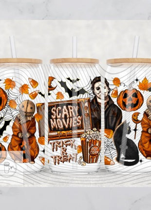 16oz Frosted Spooky Movie Michael