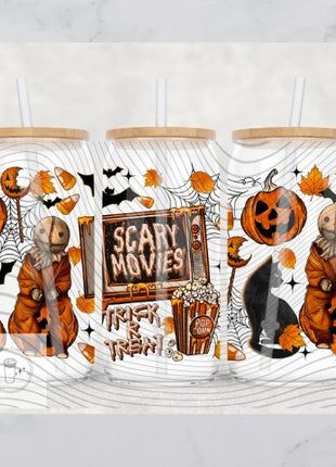 16oz Frosted Spooky Movie Sam