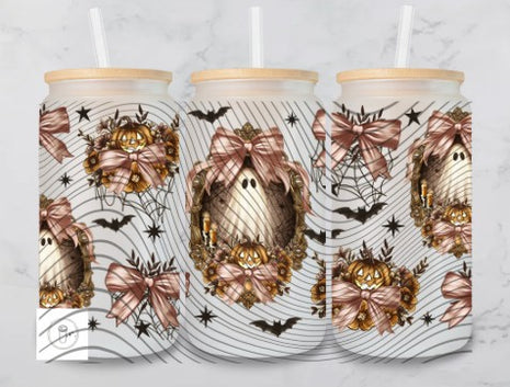 16oz Frosted Vintage ghost